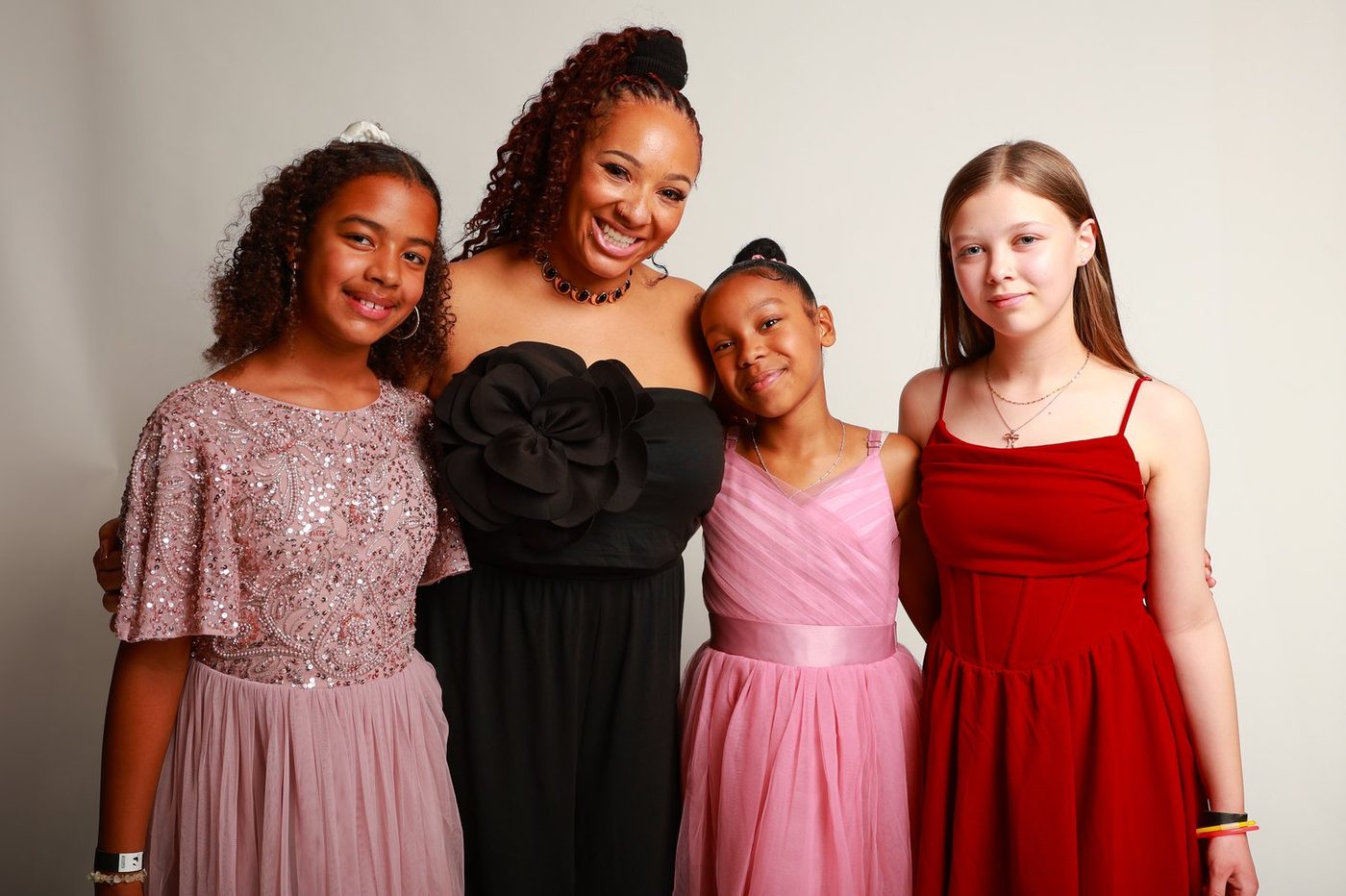 Warriorz students in formalwear at the annual awards night