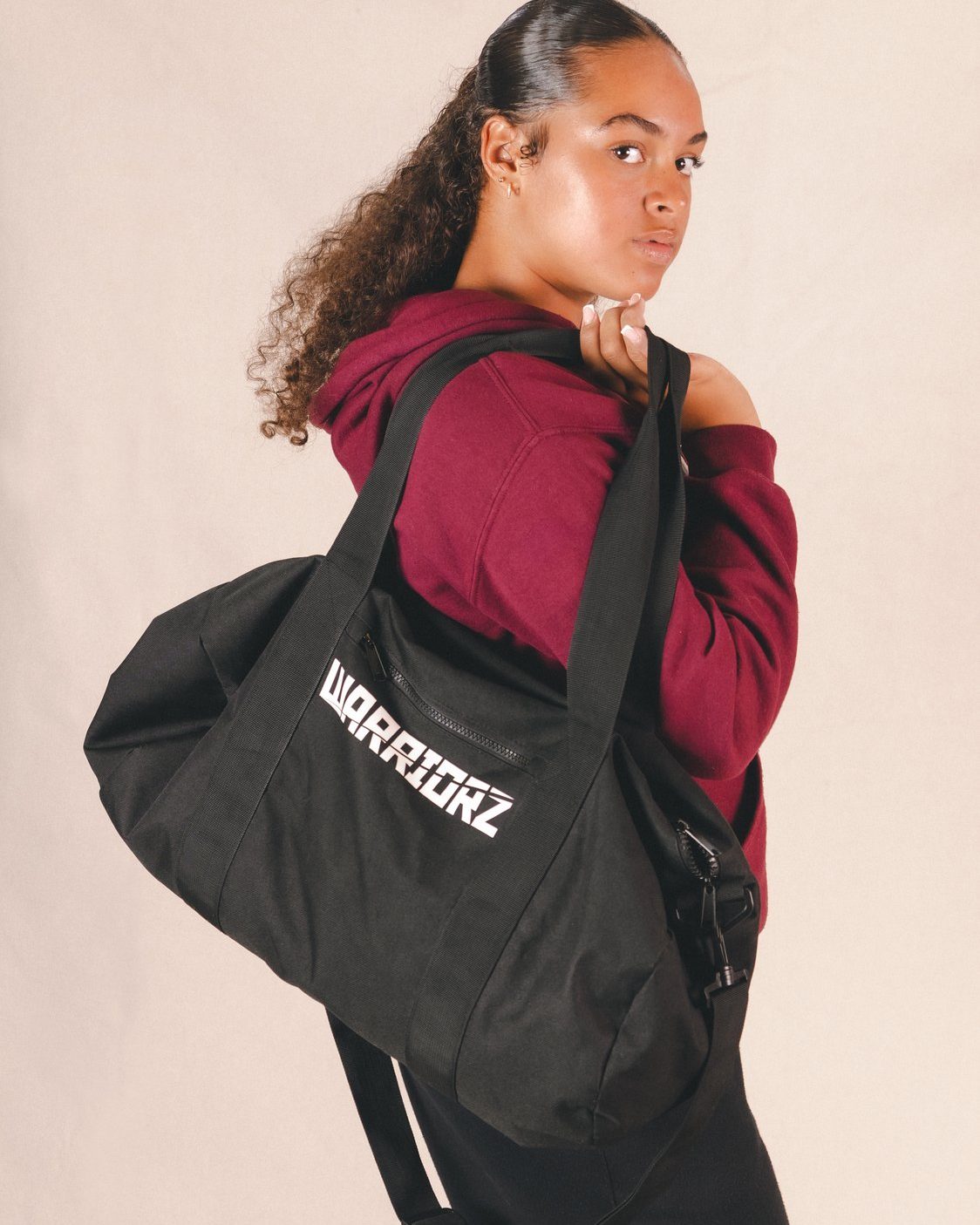 A Warriorz branded kit bag