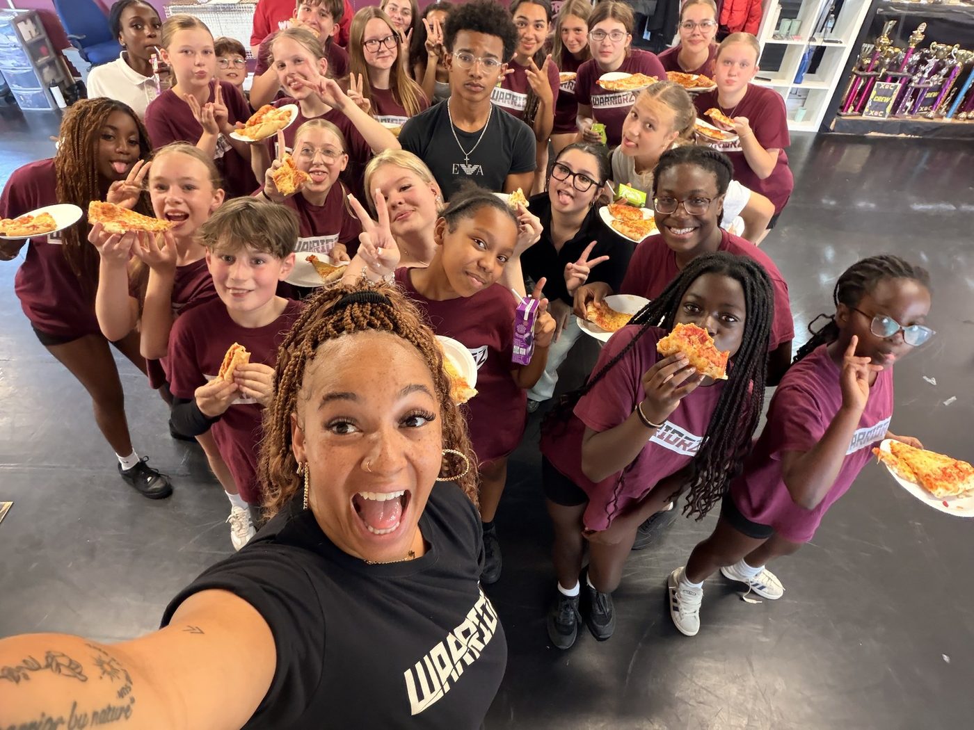 Pizza afterwards — Warriorz Performing Arts Academy