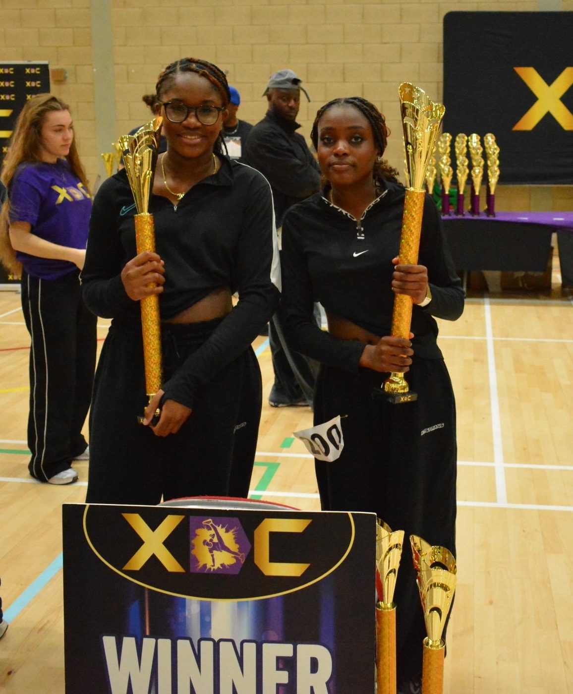 XDC winners with the trophies — Warriorz Performing Arts Academy